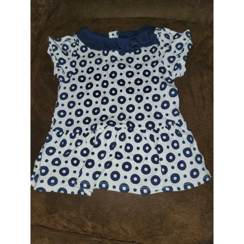 Gymboree‎ parisian afternoon polka dot top size 4t red shorts size 3t
